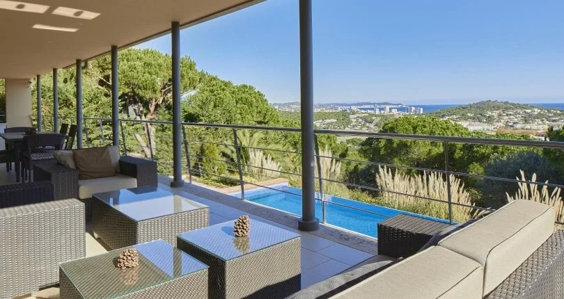 casa con vistas al mar S’Agaró